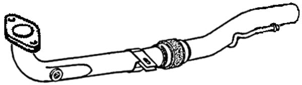 Klarius FT959C - Front Pipe  - Fits Chrysler Jeep Renegade 1.4