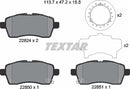 Textar Brake Pad Set - 2282401