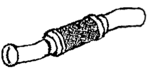 Klarius RN1165D - Catalyst Repair Pipe