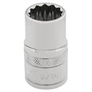 Draper Expert 9/16 12pt.HI-Torq Socket-3/8SD - 49457