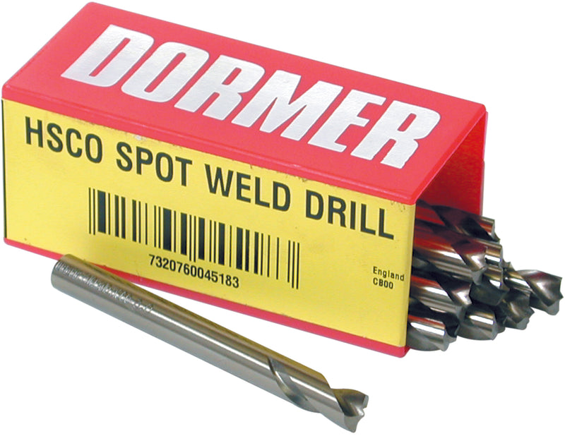 DORMER Spot Weld Drills - Stub Length - 815244 x10