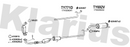 Klarius TY771D - Catalyst Repair Pipe  - Fits Toyota Yaris 1.4D-D