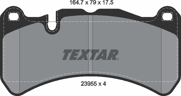 Textar Brake Pad Set - 2395501