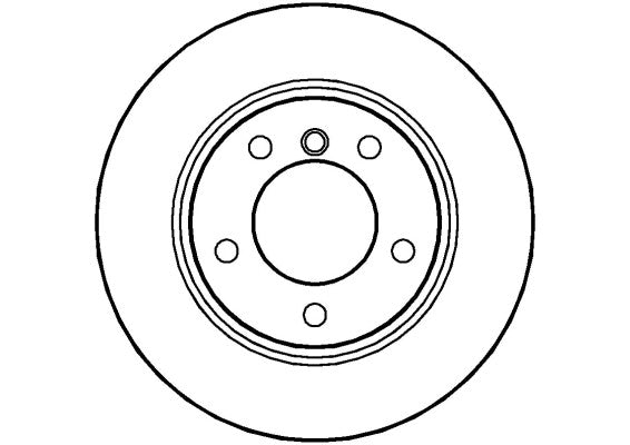 Disctech Brake Disc - Fits Bmw - ABD2106 - Front Axle