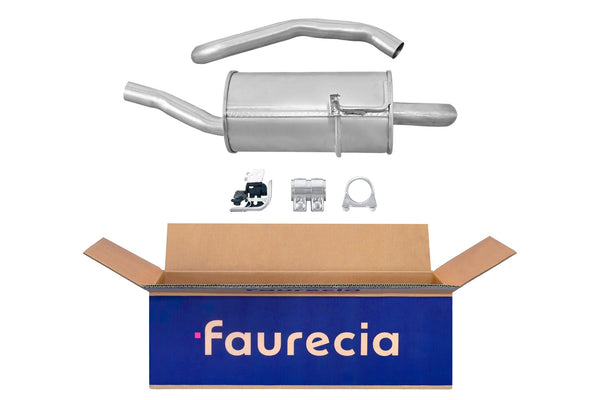 FAURECIA 8LD 366 034-721 Rear Muffler - Easy2Fit® Kit - fits RENAULT GRAND SCÉNIC II