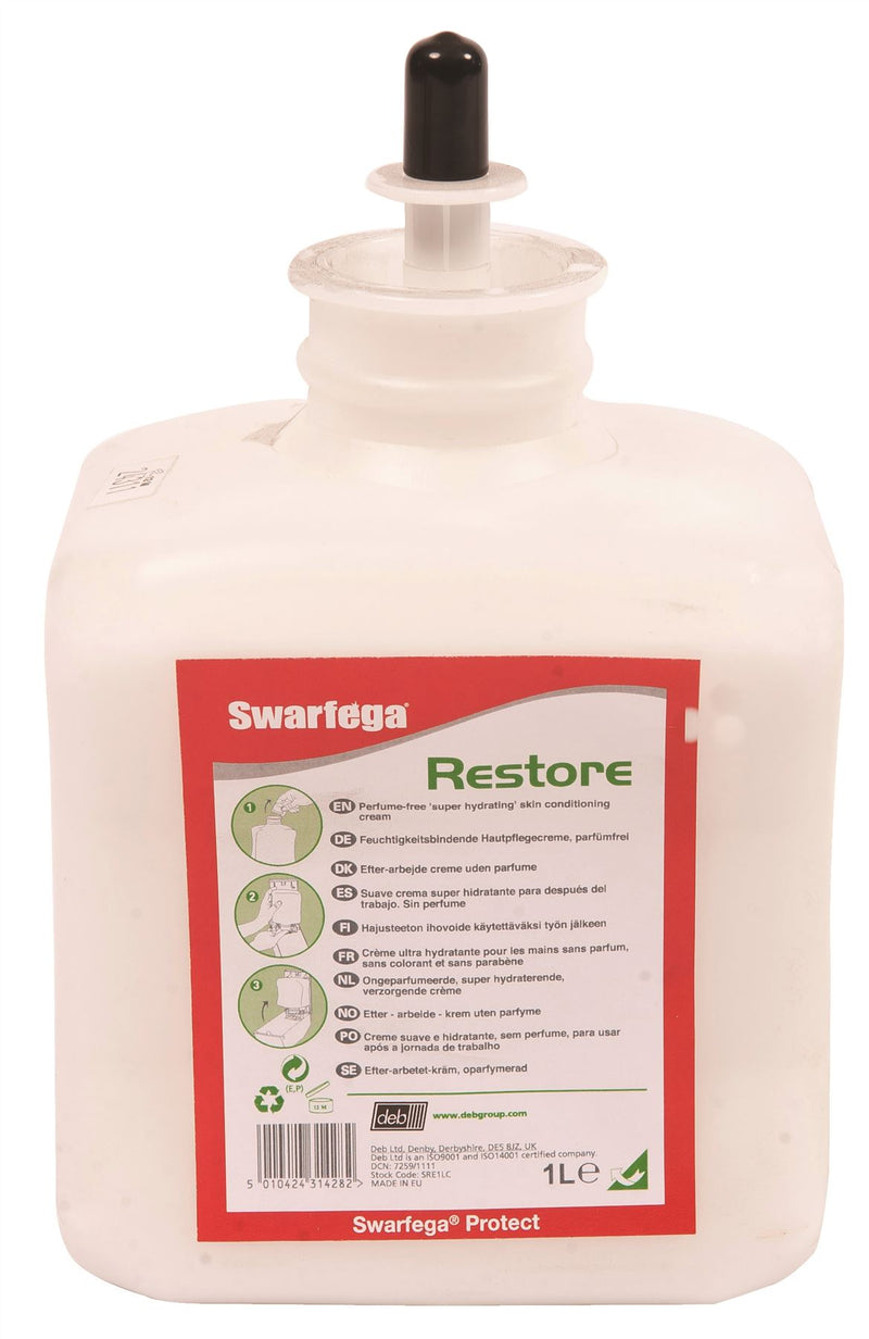 Swarfega Protect After Work Moisturising Cream - 1L