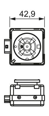 Bosch Xenon Gas Discharge D3S 35W Pk32D-5 Part No - 1987302907