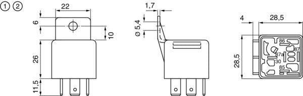 Bosch Relay Part No - 0332019150