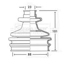 Borg & Beck Cv Joint Boot Kit Part No -BCB2201