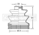 First Line Cv Joint Boot Kit Part No -FCB2712