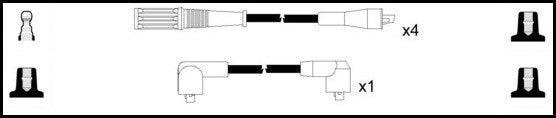 ElectroSpark Ignition Lead Set - OEK200
