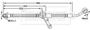 Borg & Beck Brake Hose Part No -BBH7347