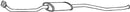 Klarius CN482H - Box With Centre Pipe  - Fits Peugeot 306 1.6i