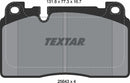 Textar Brake Pad Set - 2564305