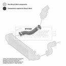 Borg & Beck Turbo Hose Part No -BTH1361