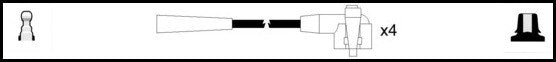 ElectroSpark Ignition Lead Set - OEK223