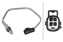HELLA 6PA 358 221-211 Lambda Sensor - 4-pin connector