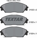 Textar Brake Pad Set - 2132201