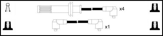 ElectroSpark Ignition Lead Set - OEK044