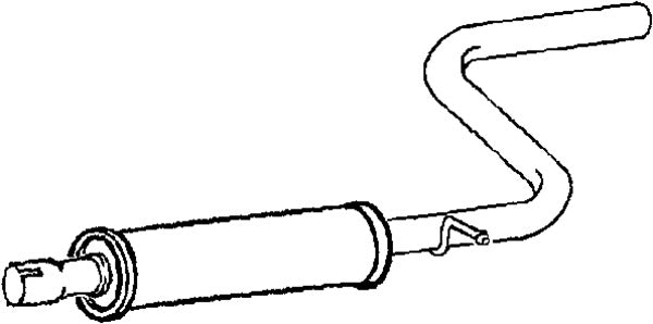 Klarius VW842X - Box With Centre Pipe