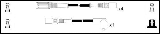 ElectroSpark Ignition Lead Set - OEK120