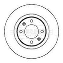 Borg & Beck Brake Disc Pair Part No -BBD4261