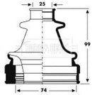 Borg & Beck Cv Joint Boot Kit Part No -BCB2798