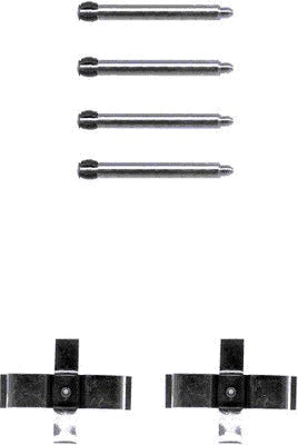Textar Brake Pad Fitting Kit - 82032800