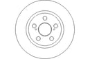 Disctech Brake Disc - Fits Toyota - ABD2255 - Rear Axle