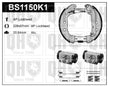 Quinton Hazell Lockheed Brake Shoe Kit - BS1150K1