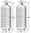 Borg & Beck Steering Gaiter Kit Part No -BSG3057