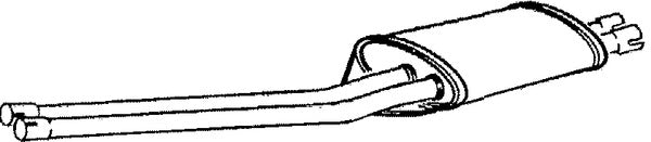 Klarius MZ17L - Box With Centre Pipe