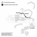 Borg & Beck Turbo Hose Part No -BTH1377