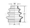 Borg & Beck Cv Joint Boot Kit Part No -BCB2349