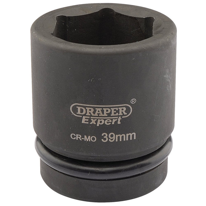 Expert HI-TORQ 6 Point Impact Socket, 1" Sq Dr, 39mm