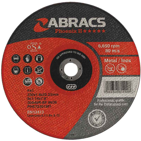 Cutting Discs - Phoenix Extra Thin  - 835411 x10
