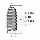 Borg & Beck Steering Gaiter Kit Part No -BSG3479