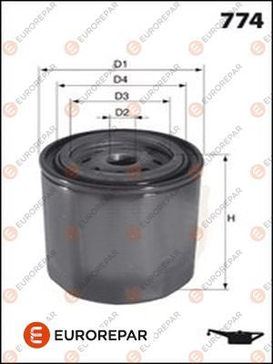 Eurorepar Oil Filter - E149228