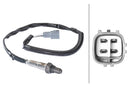 HELLA 6PA 358 103-031 Lambda Sensor - 4-pin connector