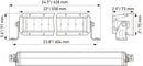 HELLA 1FJ 358 196-611 LED-Spotlight - Black Magic Double Row Curved Lightbar 30" - 12/24V - 7900lm