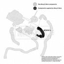 Borg & Beck Air Filter Hose Part No -BTH1476