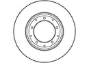 Disctech Brake Disc - Fits Honda, Land rover - ABD2895 - Rear Axle
