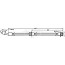 Borg & Beck Brake Hose Part No -BBH7652