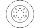 Disctech Brake Disc - Fits Bmw, Citroën - ABD3142 - Front Axle