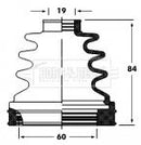 Borg & Beck Cv Joint Boot Kit Part No -BCB2800