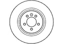 Disctech Brake Disc - Fits Abarth, Land rover - ABD2961 - Front Axle