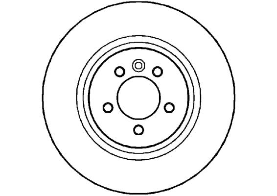 Disctech Brake Disc - Fits Abarth, Land rover - ABD2961 - Front Axle