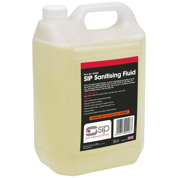 SIP 5ltr Sanitising Fluid (for 04289)