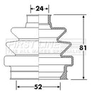 First Line Cv Joint Boot Kit Part No -FCB6305