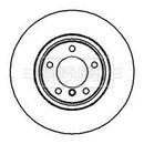 Borg & Beck Brake Disc Pair Part No -BBD5155